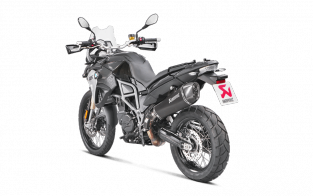 Akrapovic Slip-on Line Titanium Black Einddemper met E-keur BMW F 800 GS 2008-2017